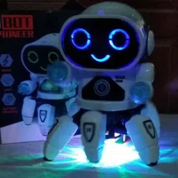 toyvala Bot Robot Octopus Style, Colorful Lights, Music & All Direction Movement Toy194 image 4