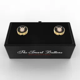 The Smart Buttons Alloy Cufflink image 3