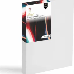 variety canvas 18" X 24" STRETCHED CANVAS Cotton Medium Grain Pre Stretched Canvas, Stretched Canvas Board, Primed Canvas Board, Board Canvas (Set of 2) image 2