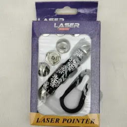 JRYU Laser Light 4 in1 Pointer Torch Lights key chain -L12-18