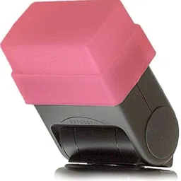 Utkarsh Universal Plastic Pink Diffuser Reflector Flash Bouncer Speedlight Nikon, Canon, Pentax, Sony Diffuser-21