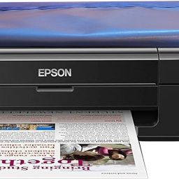 Protectio Printer Cover for Epson L130 / L360 / L380 / L485 EcoTank Ink Tank-Blue / Chain Printer Cover-12