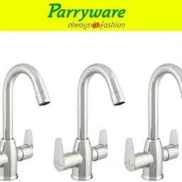 Uno Center Hole Basin Mixer Tap for hot and cold water set of 3 pic 265 Dual Handle Deck Mounted Faucet for Wash Basin Basin Mixer Faucet-13