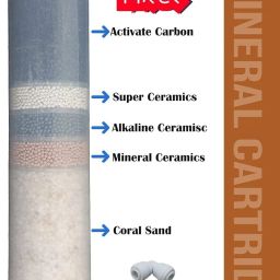 10" RO Mineral Cartridge Kit 5 Multistage Bio Antioxidant Alkaline Carbon Filter Tap Mount Water Filter-14