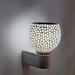 ZADLAXAR Aroma Diffuser Kapoor Dani | WHITE Diffuser Incense Burner Holder Kapoor Dani Night lamp Diffuser-31