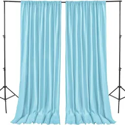 Cam cart 5x12FT Decoration Backdrop Yellow Curtain Drapes Backdrop Panels Background Reflector-10