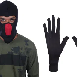 1Pc Mask and 1Pair Gloves Combo-image-1