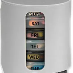 7-day Device Medicine Storage Pill Pro Box Organizer With 7 Single Box & 4 Daily Compartments Pill Box-13