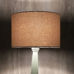 btr crafts Turin Beige Cotton Fabric Solid Lampshade-picture-39