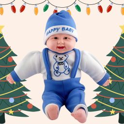 Laughing Baby Muscial Boy Doll-image-80