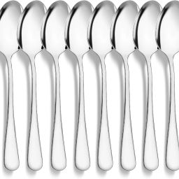 Stainless Steel Dessert Spoon Table Ware Set Dinner Spoon (pack of 8) Stainless Steel Dessert Spoon Set-22