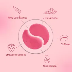 mountainor Glutathione Hydrogel Under Eye Patches for Dark Circle & Depuffs image 4