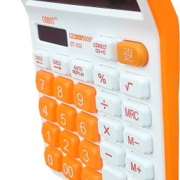 shiva OT-333 Orbit 12 Digit Display,112 Steps Check & Correct Soft Touch Multicolor FinancialCalculator image 3
