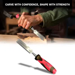 link WOOD CHISEL 25 MM Prabal 25mm Wood Chisel Wood Carving Hand Chisel 1pc Set Bevel Chisel image 2