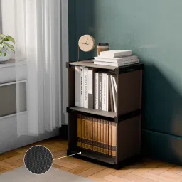 Portable Book Rack Metal Open Book Shelf-24