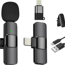 Wireless Lavalier Microphone Mic System for YouTube Facebook Live Stream Microphone-image-90