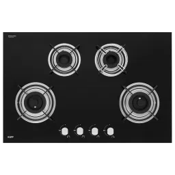 KAFF HBR 804 A Tempered Glass Top 4 Burner Automatic Electric Hob (Enamelled Matt Finish Grills, Black)-picture-40