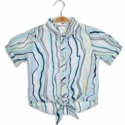 Peppermint Girls Striped Shirt Style Top-image-91