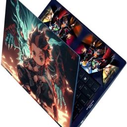 Flipkart SmartBuy Full Body Laptop Skin Sticker - Tanjiro Kamado Cute Self Adhesive Vinyl Laptop Skin Compatible for 15.6 inch-image-41