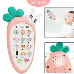 pluspoint Rabbit Phone with Light and Sound Toy for Kids (Multicolor)-picture-44