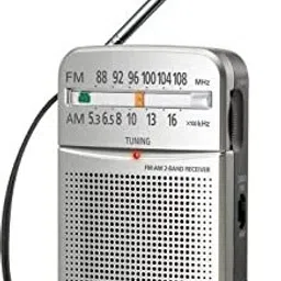 Panasonic RF-P50 Pocket AM/FM Radio FM Radio-16
