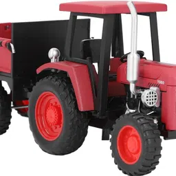 zuuluzrs 4 Wheel Tractor Exquisite Vintage Design Classic Retro Dicast Alloy Tractor Toy-picture-44