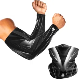 Polyester, Nylon Arm Sleeve For Men & Women-image-64