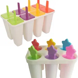 Multicolor Plastic Ice Cube Tray-1