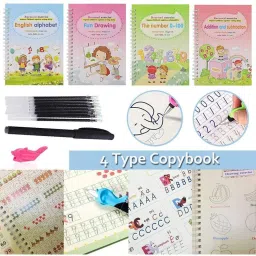 Magic Practice Copy Book Children Tracing Book Kids Education Learning Books M83-22