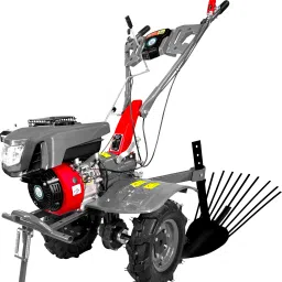 4 Stroke Light Weeder Work in Day/Night With Petrol Engine With Potato Digger Fuel Grass Trimmer-12