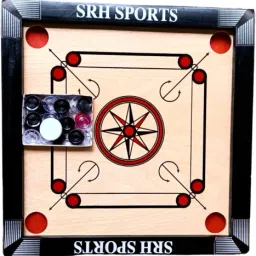 20X20 INCH SMALL SIZE CARROM WITH 24 CRYSTAL COIN 5 cm Carrom Board-picture-28