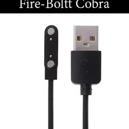 HexaGear Power Cord 0.3 m Fire-Boltt Cobra BSW086 Bluetooth Calling Smartwatch Magnetic Charging Cable-picture-27