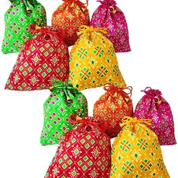muccasacra Women Multicolor Potli-picture-0