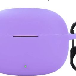 REIOX Silicone Velcro Earbuds Case For realme Buds T200 Lite Soft Silicone Case Cover-31