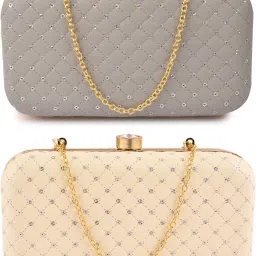 Party Grey Clutch-17