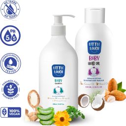 Combo Baby Shampoo 250ml & Baby Hair Oil 100ml-image-57