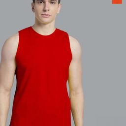FBAR Pack Of 2 Bio Wash Pure Cotton Gym Vest-image-98