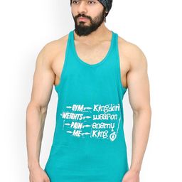 Anax Aesthetics Printed Sleeveless Spartan Quote Arc Stringer Gym Vest Vest-SpartanQuote-T-image-6