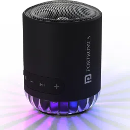 Portronics Soundpot Pro 20W TWS Portable Bluetooth Speaker With RGB LED Lights,In built Mic 20 W Bluetooth Speaker-0
