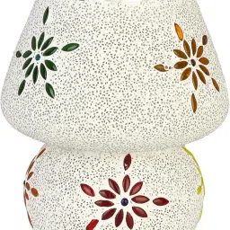somil Multi Colour New Handmade Designe Table Lamp_00131 Table Lamp image 2