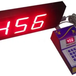 3 digit token display system with voice for Banks, Hospitals, Clinics, shops Indoor PA System-17