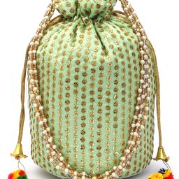 Women Gold Potli-image-84