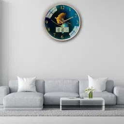 shopivaan Analog-Digital 29.5 cm X 29.5 cm Wall Clock image 4