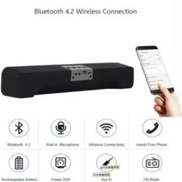 Clairbell NEL_516L YST 3502/E91 Super Bass Bluetooth Wireless Speaker 15 W Bluetooth Soundbar-image-69