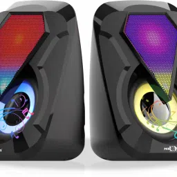Pick Ur Needs with Colourful LED Modes System for PC Laptop 20 W Laptop/Desktop Speaker-45