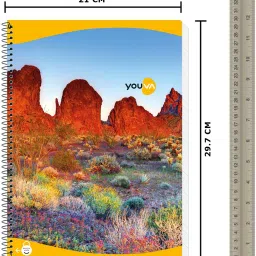 navneet Youva Spiral Book 21x29.7 cm A4 Notebook Unruled 172 Pages image 5