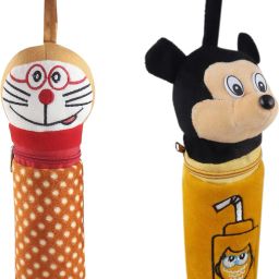 Mickey/Doremon Toys New Baby Born Premium Feeding Bottle Cover Combo Pack-image-86