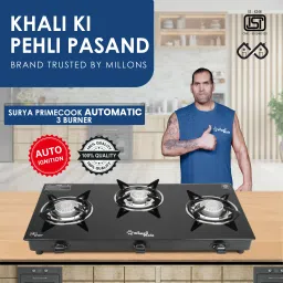 Surya Primecook Automatic Trio Glass Automatic Gas Stove-image-27