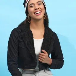 Women Self Design Double Breasted Casual Blazer-image-21