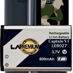 VEHUB Mobile Battery For Compatible Lava Captain N1 II LEB027 II 800mAh(Premium Quality)-image-43